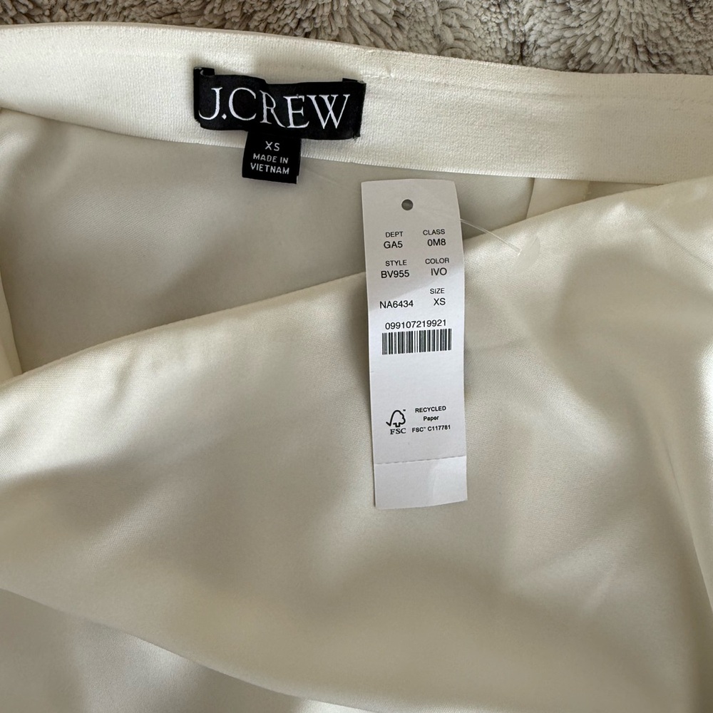 J. Crew Cream Maxi Skirt - Picture 2 of 3